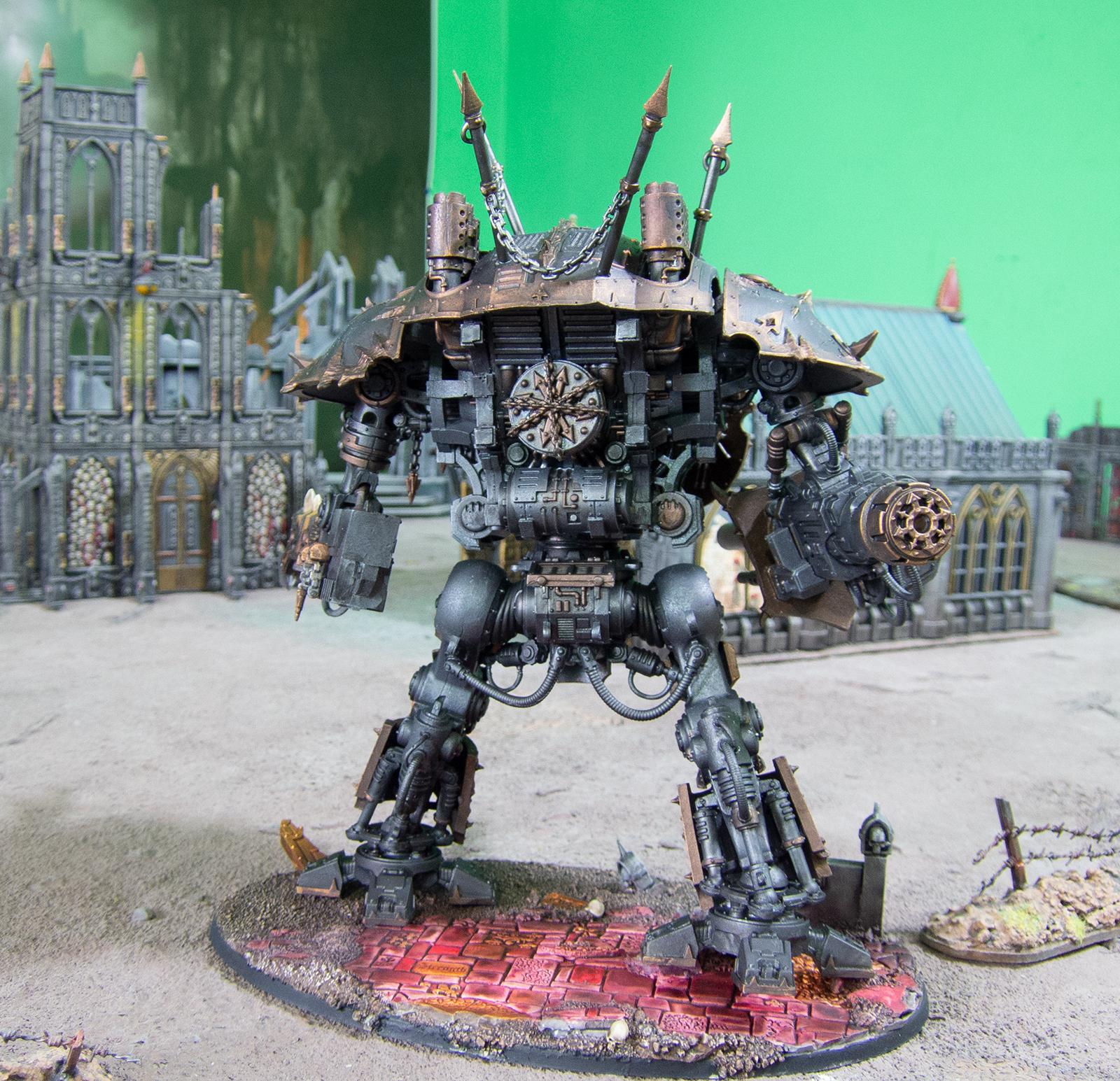 Chaos, Chaos Space Marines, Iron Warriors, Knights Iron Warriors